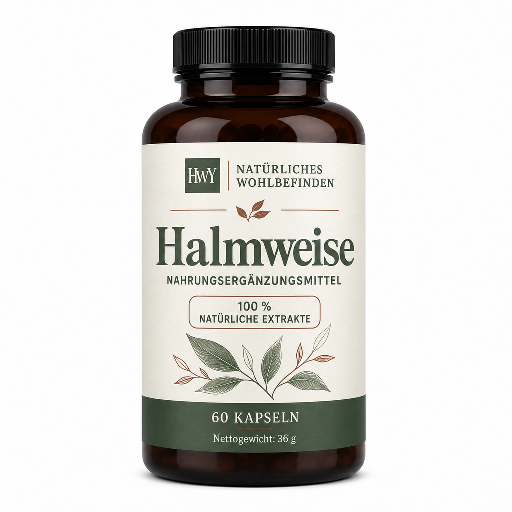 Halmweise – Produktverpackung in einer Studioaufnahme